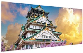 Tablou - Castelul Osaka (120x50 cm)