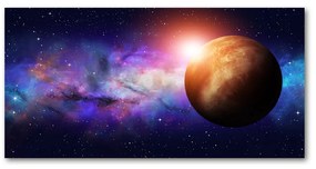 Pictura pe sticlă acrilică Nebuloasă