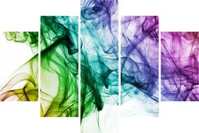 Tablou - fum colorat (150x105 cm)