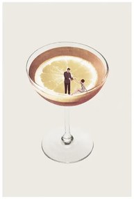 Imprimare de artă Maarten Léon - My drink needs a drink, (40 x 60 cm)
