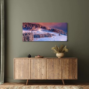Tablou - Peisaj de iarnă (120x50 cm)