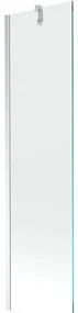 Mexen Next paravan cadă 1-aripă 50 x 150 cm, Transparent, Crom - 895-050-000-00-00-01