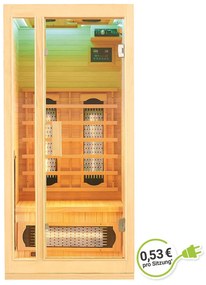 Infračervená sauna Nyborg S90V s plnospektrálnymi žiaričmi