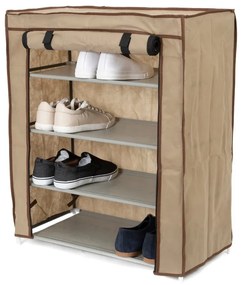 Pantofar textil pătrat Compactor Shoes, bej