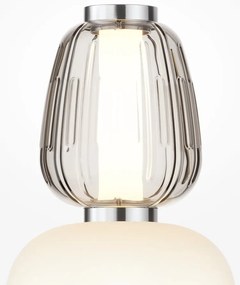 Lampadar LED design modern decorativ Pattern crom
