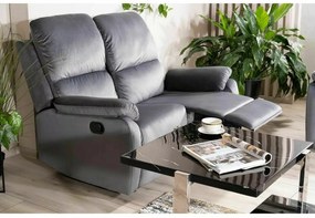 Canapea extensibila Spencer 2 velvet gri Blu14