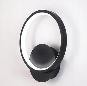 Aplica de perete LED 14W/230V, neagră