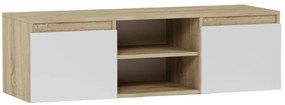 Suport TV modern fără mânere MODERN 120 cm - diverse culori sonoma mix biela