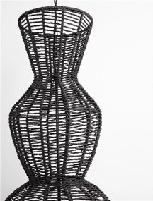 Lustra/Pendul design natural BREENA negru