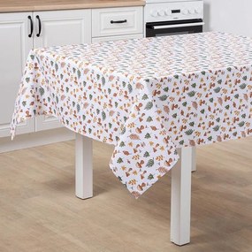 decoDoma Fată de masă cu imprimeu CIUPERCI 140 x 180 cm