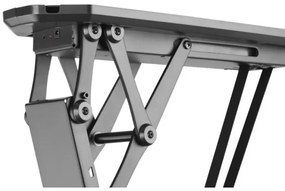 Suport inteligent de tavan pentru televizor MK FLORIA MKF-20DM444 55" negru Wi-Fi TUYA + telecomandă