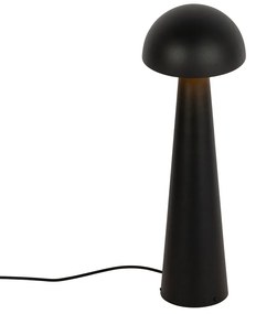 Lampă de podea pentru exterior neagră 65 cm - Mushroom