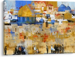Tablou - Zidul plângerii, Ierusalim, Israel (70x50 cm)