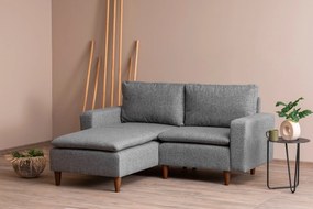 Canapea de colț Lungo Mini - Light Grey
