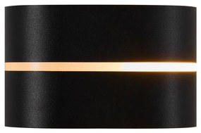Aplica de exterior ambientala stil nordic IP44 Sibelis negru