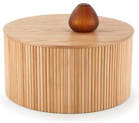 Masa de cafea Woody, lemn natural