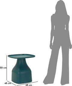 Măsuță auxiliară rotundă din plastic ø 48 cm Gea – Mauro Ferretti