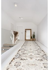 Covor tip traversă fildeș 80x300 cm Soft Eide – FD