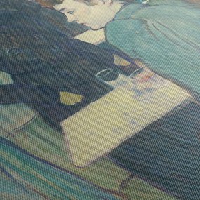 Tablou - Henri de Toulouse-Lautrec, A Corner of the Moulin de la Galette, reproducere (70x50 cm)
