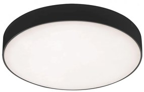 Plafoniera LED slim de exterior IP44 Tartu negru Ã17,5cm