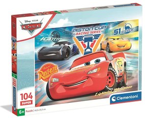 Disney Mașini Puzzle Clementoni 104 de piese