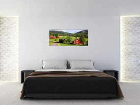 Tabloul cu țară (120x50 cm)