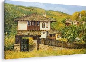 Tablou - Cabane în timpul verii (90x60 cm)