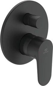 Baterie cada - dus incastrata Ideal Standard Cerafine O negru mat si corp incastrat inclus