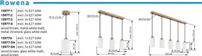 Aplica de perete minimalista ROWENA