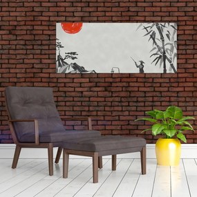 Tablou - Munții Fuji (120x50 cm)