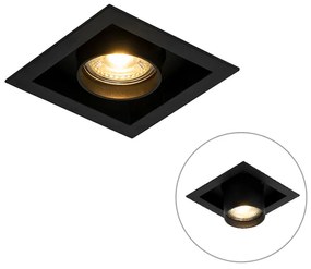 Spotlight modern îngropat negru reglabil - Roof