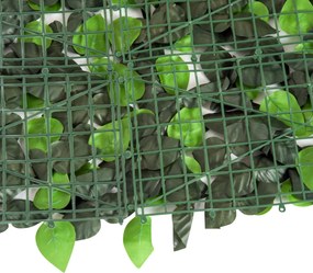 Gard artificial Verde Outsunny, 1X3m, iedera artificiala, frunze artificiale | Aosom RO