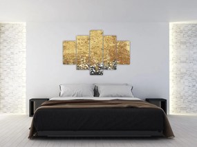 Tablou - Structura de aur N⁰3 (150x105 cm)
