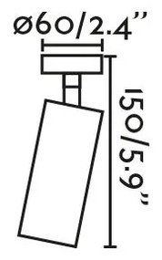 Spot LED aplicat tavan directonabil STAN 3000K alb