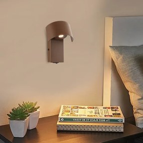 Lampă LED de perete Brilagi VASTO LED/3W/230V maro