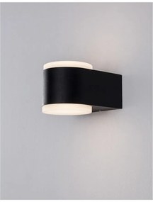 Aplica LED moderna de exterior cu iluminat ambiental Up/ Down IP54 NUS II