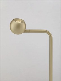 Lampa de masa cu spot LED SFERA aurie