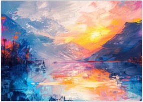 Tablou - Pictura peisajului (70x50 cm)