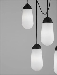 Lustra cu 5 Pendule design minimalist BLAKY