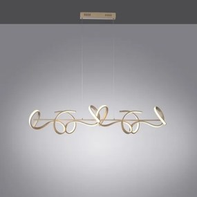 Lustră LED pe cablu dimabilă CURLS LED/40,8W/230V Leuchten Direkt 19033-60