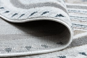 Covor FUN Land pentru copii, satul, străzi, cerc - cremă - SECUNDAR-COTATI PRODUSUL