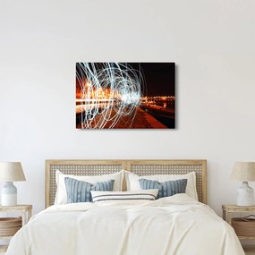 Tablou cu valuri de lumini (90x60 cm)