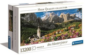 Orașe Sellagruppe Puzzle Dolomiți 13200 piese Clementoni