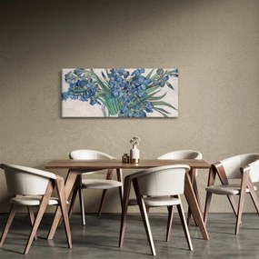 Tablou - Vincent van Gogh, Irises, reproducere (120x50 cm)