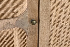 Bufet natur , din lemn de mango rattan