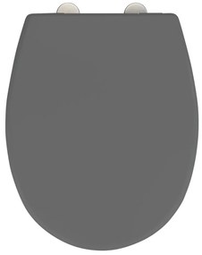 WENKO 24572100-WC Capac WC VORNO NEO 46x37 cm, gri/argintiu