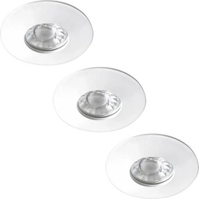 Rabalux RANDY 1078 - set 3xLED, corp de iluminat încastrat pentru baie, 3xLED/4W/230V, rotund