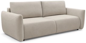 Canapea extensibilă Calma - tricot bej hidrofob Curio 09