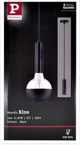 Paulmann 79757 - Lustră pe cablu NEORDIC 1xE27/20W/230V