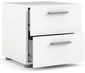 Noptieră albă Pepe - Tvilum